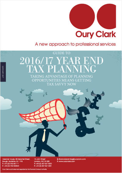 2016/17 Year End Tax Planning